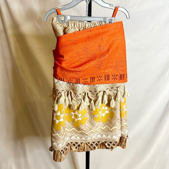 Disney Store Moana Dress, Children's Size 13 - Picture 4 of 7